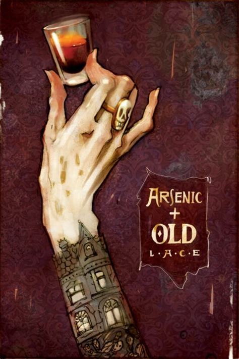 Theater Poster For Arsenic And Old Lace By Kurt Huggins And Zelda Devon