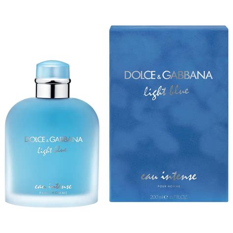 Dolceandgabbana Light Blue Pour Homme Eau Intense 200 Ml Eau De Parfum