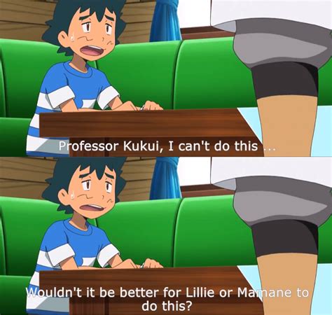 He Has A Point Kukui Ash Isnt The Academic Type Even He Knows It Pokémon Sun And Moon