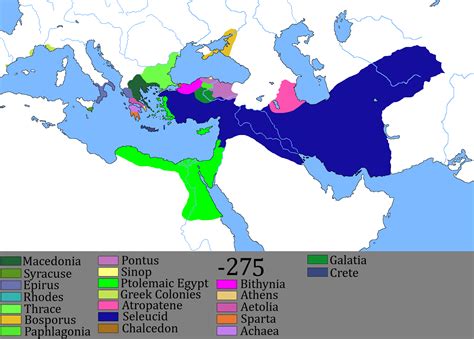 hellenistic period map