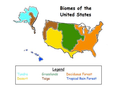Biomes Map Usa