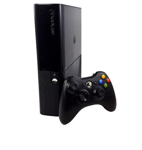 Refurbished Microsoft Xbox 360 E 4gb Video Game Console And Black