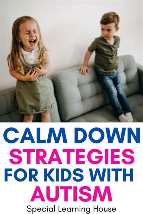 10 Calming Strategies For Kids With Autism Special Learning House