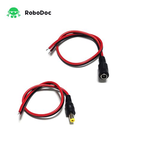 Male Female Dc Connector 55mm Inner 17mm Price In Bd Robodoc