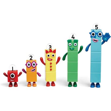 Numberblocks Friends One To Five Abc School Supplies