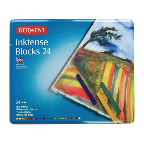 Derwent Inktense Blocks Creioane Color Accesorii Live In Colors