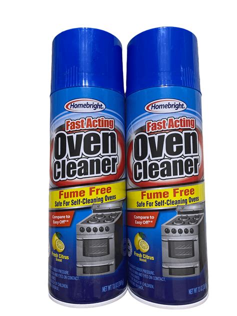 Oven Cleaner Heavy Duty Fume Free Fast Acting With Fresh Citrus 13 Oz