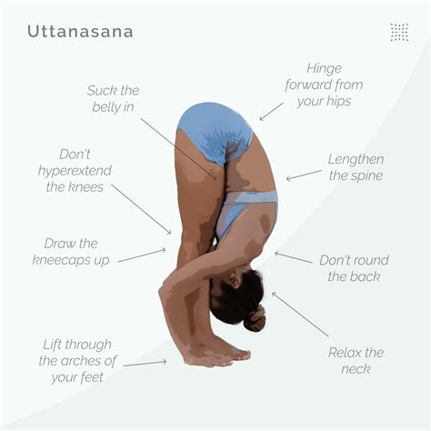 How To Do Uttanasana Standing Forward Bend Omstars