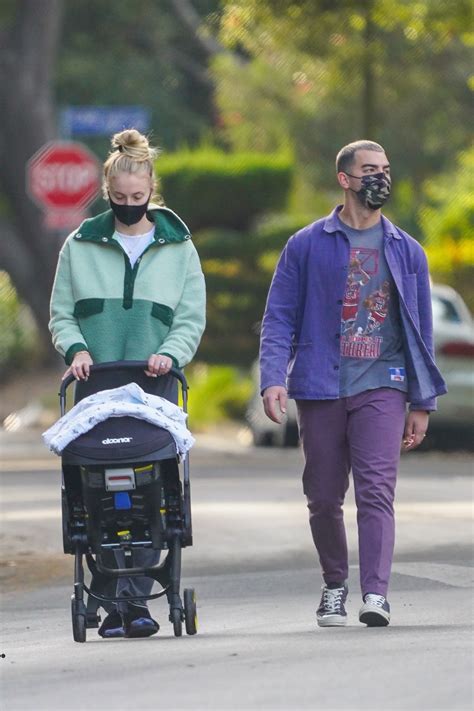 JOE JONAS And Sophie Turner Out With Her Baby In Los Angeles HawtCelebs