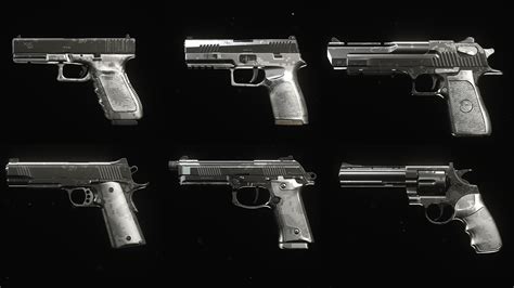 Unlocked Platinum Camo For All Pistols Rendered With Maximum Graphics
