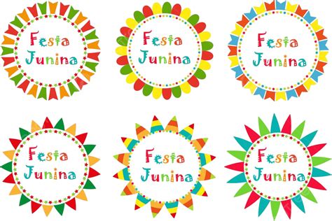 Brazilian Festival Frame With Text Space Symbol Decoration Feast Vector