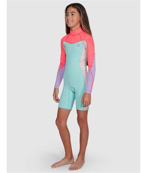 Teen 2mm Synergy Ls Fl Springsuit Buy Girls Wetsuit Springsuit