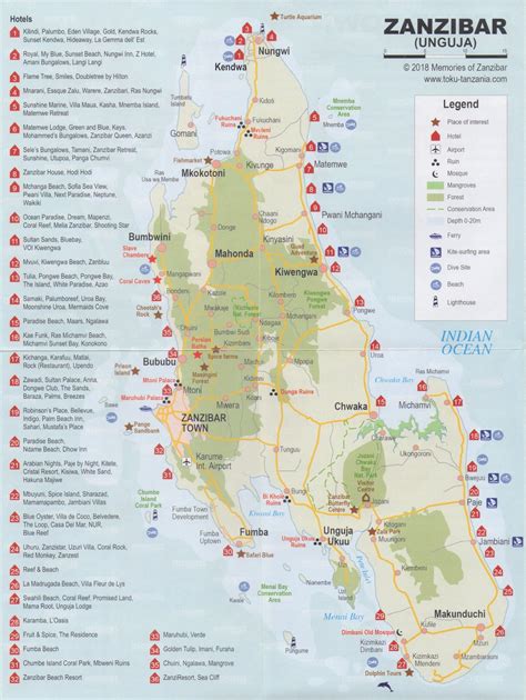 Nakupenda Zanzibar Map My Maps