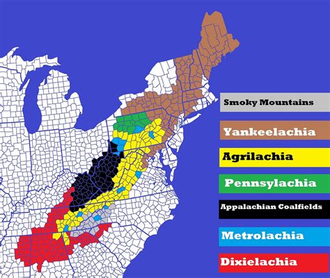 Understanding The 7 Distinct Nations Of Appalachia Appalachian