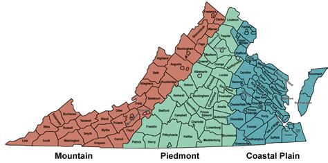 The Piedmont Region Of Virginia