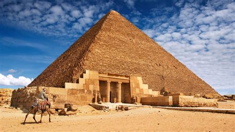 Pyramid Of Egypt Pyramid Nature Animals Desert Hd Wallpaper