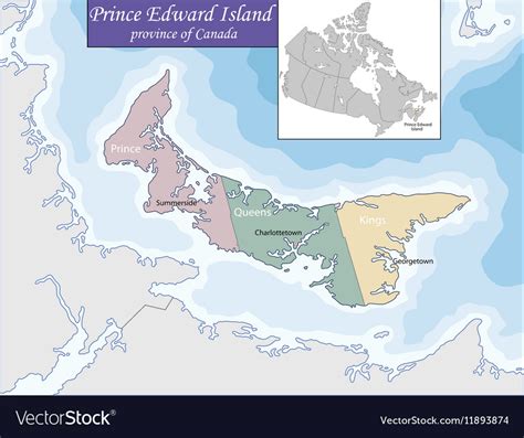 Prince Edward Island Railway Map