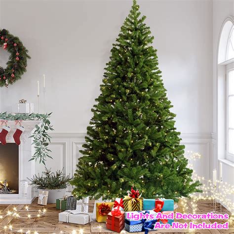 75ft Christmas Tree With 400 Led Lights Segmart Pre Lit Artificial