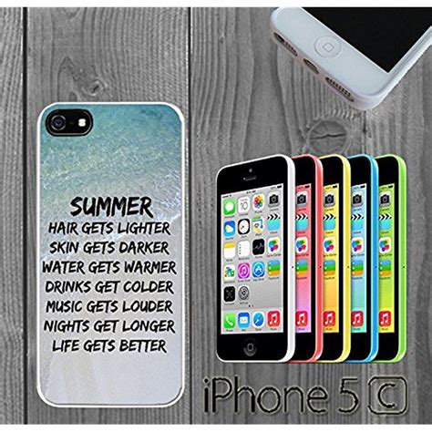Get the best deals on cases, covers and skins for iphone 5c. Best Summer Quote Alive Custom made Case/Cover/skin FOR iPhone 5C - White - Rubber Case ( Ship ...