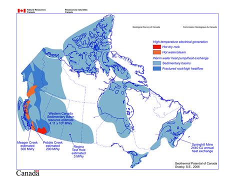 Geothermal Energy Potential Map