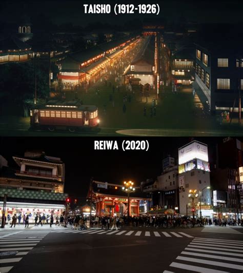 Real World Demon Slayer Location Then And Now Asakusa