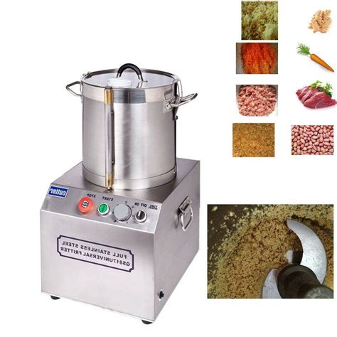 Great savings & free delivery / collection on many items. 17L Stainless Steel Electric Commercial Food Processor Chopper