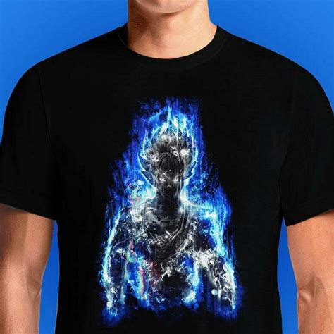 Dragon ball z t shirts india. Dragon Ball Super Saiyan Blue Goku T-Shirt | Anime Tshirts India Men's Color T Shirt