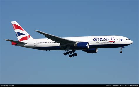 Aircraft Photo Of G Ymmr Boeing 777 236er British Airways