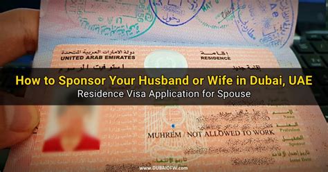 There is no specific amount of money that. How to Sponsor Your Husband or Wife in UAE (Spousal Visa ...
