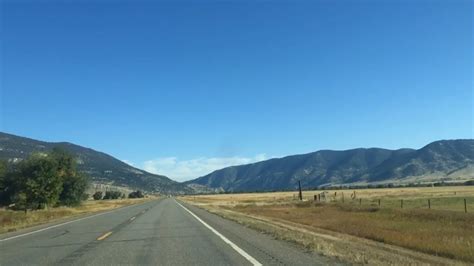 Driving On Hwy 89 North In Montana Youtube