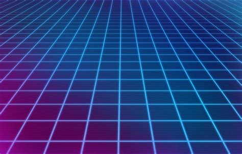 Neon Grid Neon Noir Synthwave Latest Hd Wallpapers