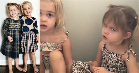2 Year Old Twin Sisters Caught On Camera Discussing Career Options