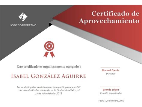 Plantilla Reconocimiento Diploma Certificado Word Docx 39 00 En Free