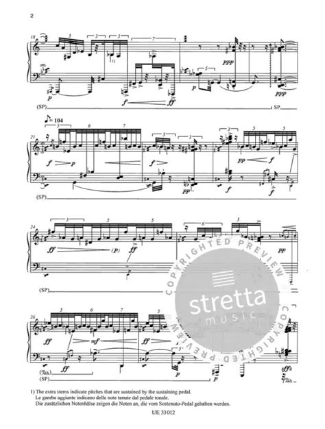 Sequenza Iv From Luciano Berio Buy Now In The Stretta Sheet Music Shop