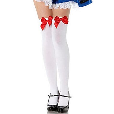 Hot Sexy Lady Women Girl Patchwork Over The Knee High Socks Stockings