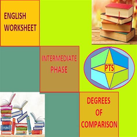 Intermediate Phase English Worksheet On Degrees Of Comparison With