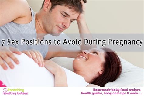 Sex Positions To Avoid During Pregnancy