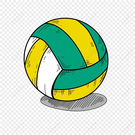 Green Volleyball Volleyball Clip Arttraining To Props Png Image And