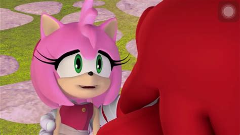 Knuckles And Amy Moments In Sonic Boom Youtube
