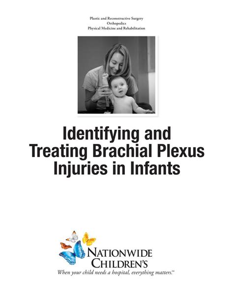 Identifying And Treating Brachial Plexus Injuries In Infants Docslib