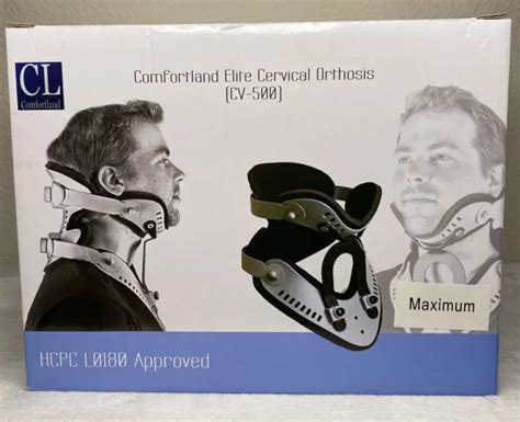 Comfortland Elite Cervical Orthosis Cv 500 Maximum Adjustable Neck