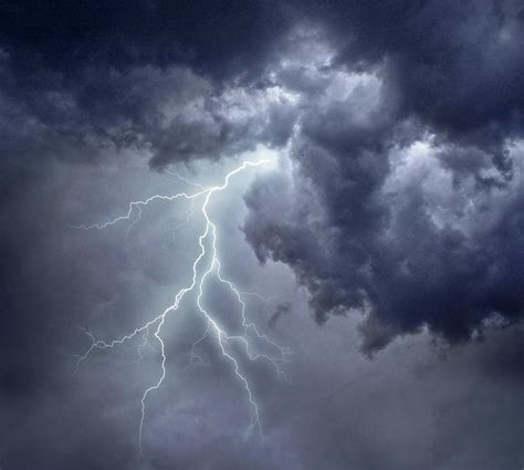 Lightning And Dark Stormy Clouds By Astoko On Deviantart