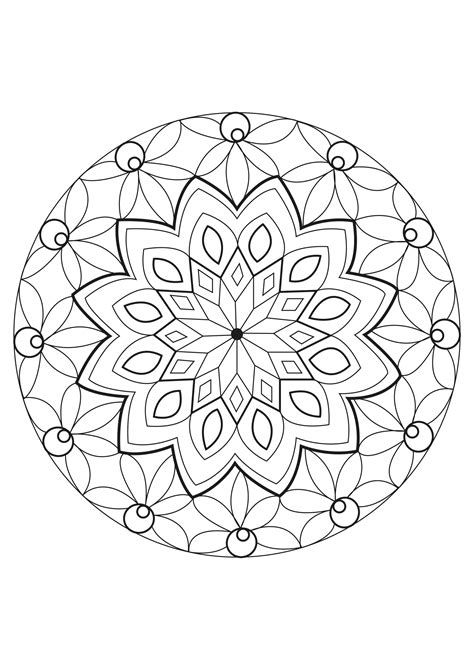 Mandala Celine Coloriages Mandalas Difficiles Pour Adultes Et Enfants