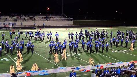 The 2015 Oak Creek High School Marching Knights First Performance Of