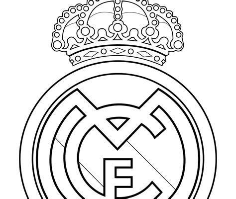 40 Más Popular Dibujos Para Colorear Escudo Real Madrid Alibatasa Blog