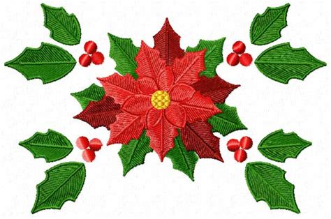 4 Machine Embroidery Designs Holidays