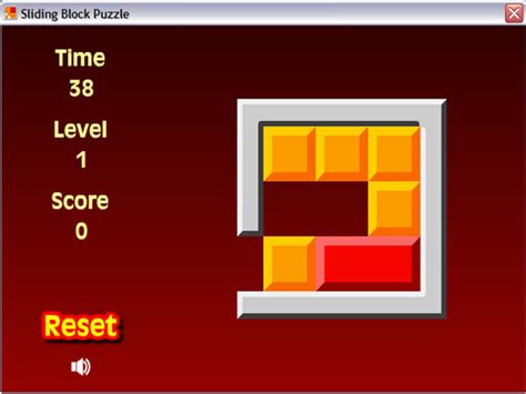 Playing board size in squares: Sliding Block Puzzle