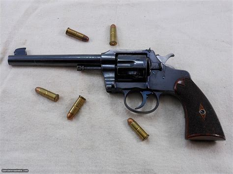 Colt First Series Officers Model Target Revolver 1905 Production