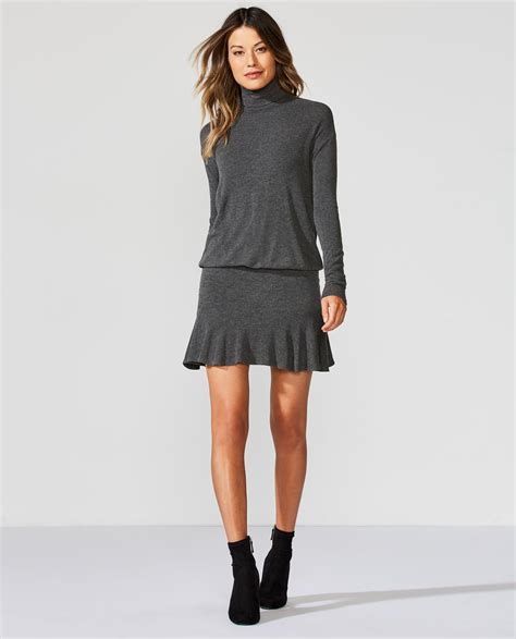 we found the flirtiest sweater dress for fall at saks fifth avenue sweater dress dresses