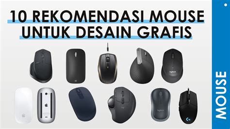 Rekomendasi Mouse Untuk Desain Grafis Murah Dan Terbaik